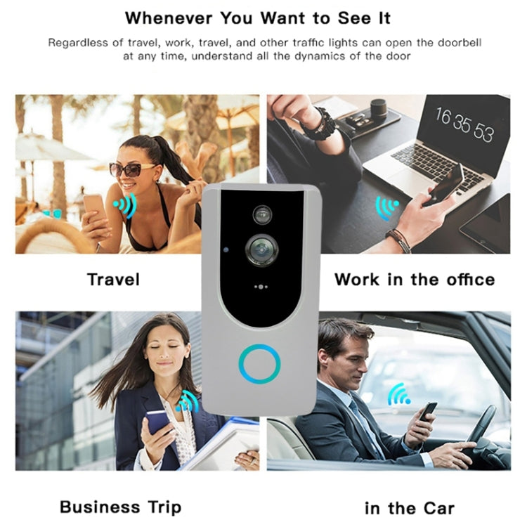M2 720P Smart WIFI Video Visual Doorbell,Support Mobile Phone Remote Monitoring & Night Vision M2 720P Smart WIFI Video Visual Doorbell,Support Mobile Phone Remote Monitoring & Night Vision